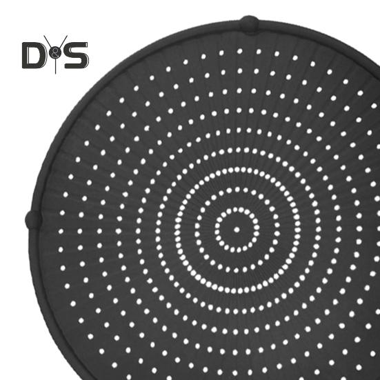 Grease Splatter Guard with Handle Heat-Resistant Non-stick Reusable Silicone Frying Pan Oil Splatter Screen Kitchen Tool