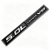 5.0L COYOTE V8 metal car logo, car modification fender body labeling