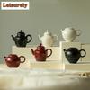 150 мл японский чайник Фэньинь Инь боярышник красный старинный маленький белый чайник бытовой чайник для заваривания чая аксессуары для кафе украшения