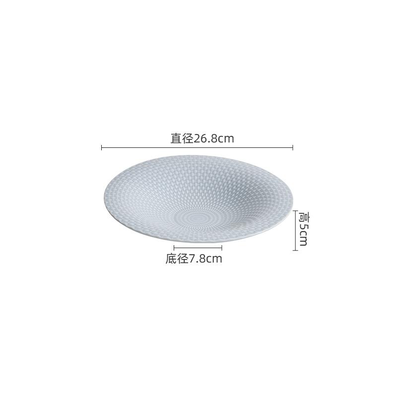 Рельефная текстура керамическая миска креативная толстая суповая миска миска для фруктового салата миски для пасты десертные миски отельная фирменная посуда