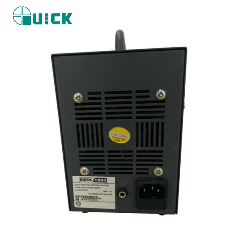 Цифровая бессвинцовая паяльная станция QUICK 206D