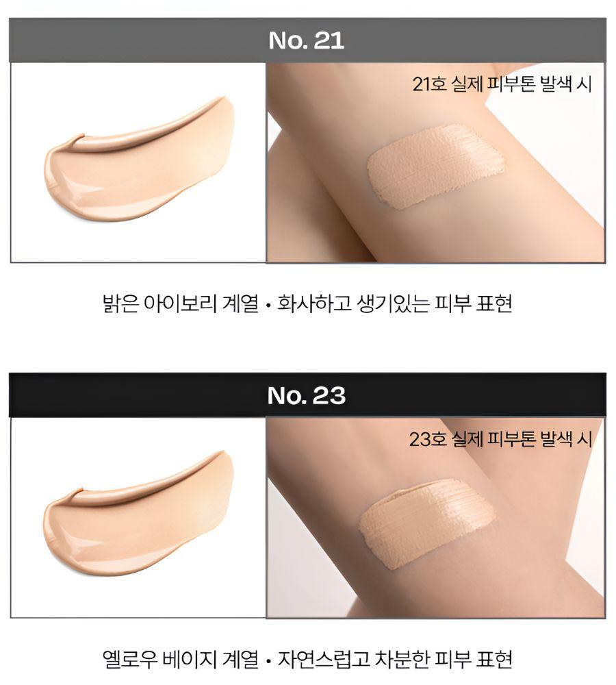d'Alba Сыворотка-пудра Skin Fit Grinding Serum Cover Pact 20 г 2 шт. Веганская с белым трюфелем Glow #23, #21