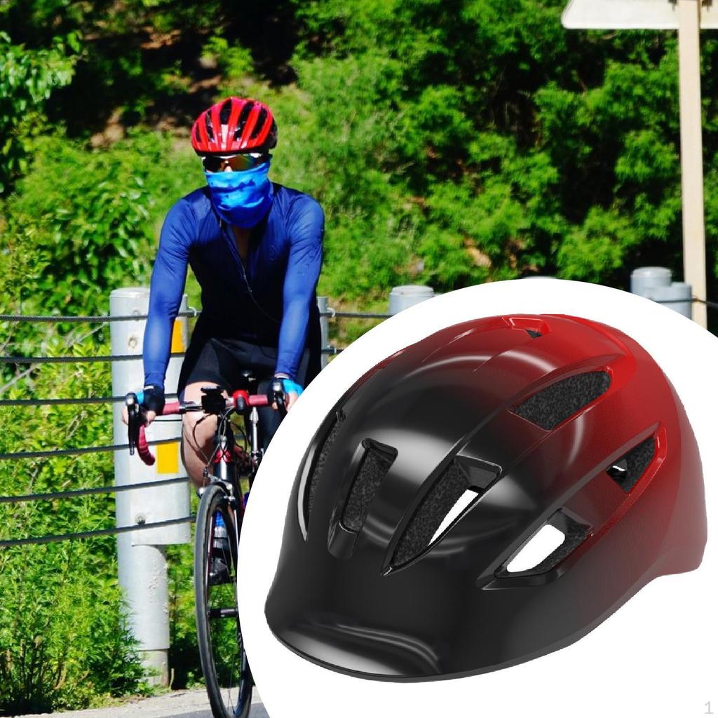 Bike Helmet for Adults Adjustable Comfortable with Soft Liner Impact Resistance Men Women Bicycle