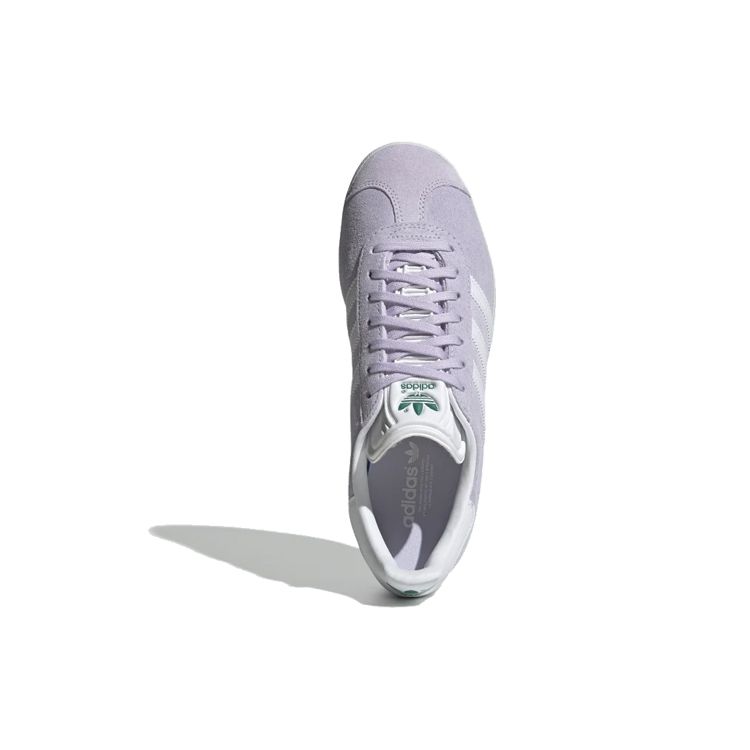 adidas Кроссовки женские Gazelle Purple Tint Cloud-White Glory-Green EF6508