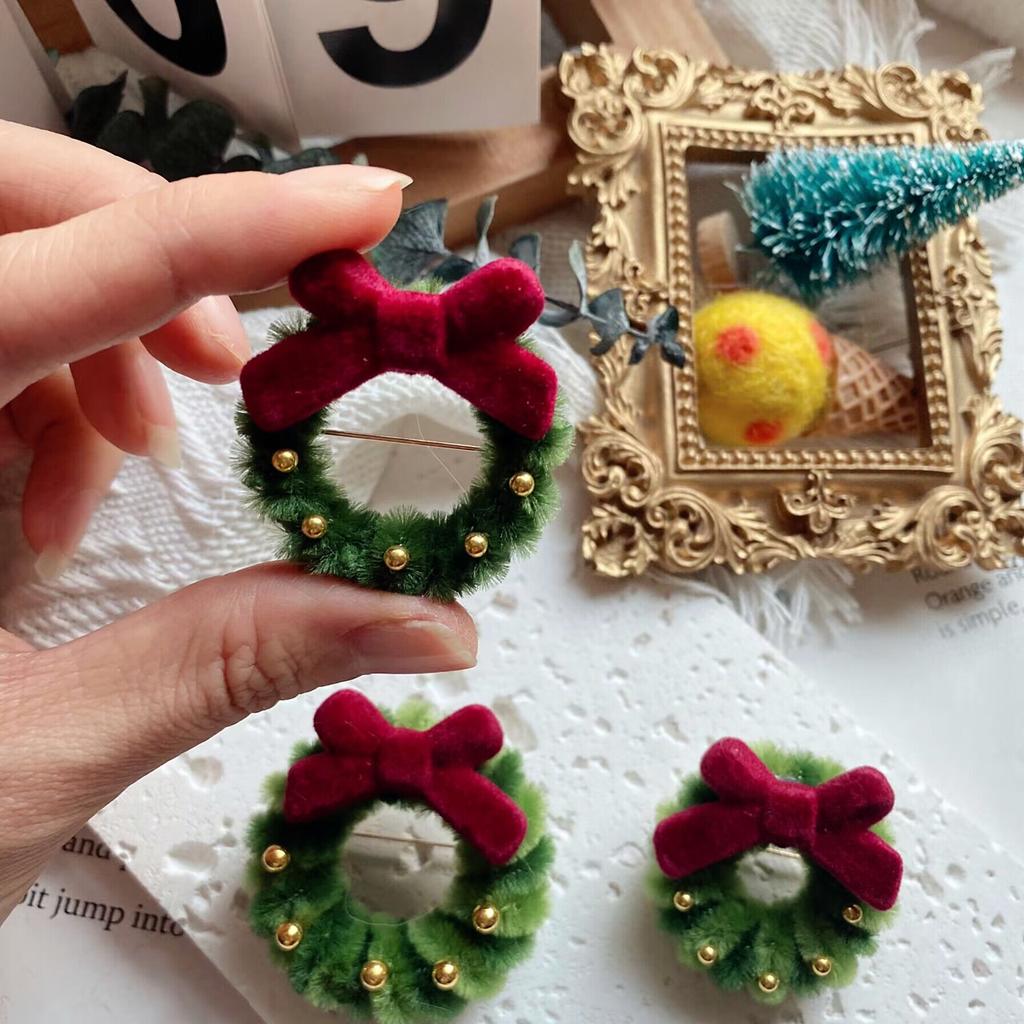 Рождественские магниты на холодильник Кавайные магниты на холодильник в виде венка Милые декоративные магниты Персонализированный магнит на холодильник Шкафчик