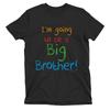 Im Going To Be A BIG BROTHER Boys T-Shirt Kids Sketch Baby Pregnancy Surprise