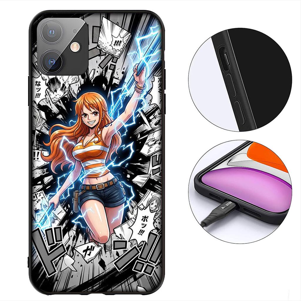 Чехол для телефона Nami One Piece Roronoa Zoro Luffy для Xiaomi Redmi Note 12 11 10 A3 Pro 10A 10C 12C Note12 5G Защитный чехол