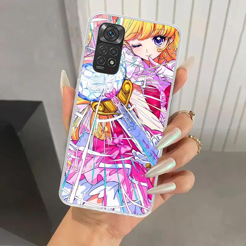 Чехол для телефона Pretty Cure для Xiaomi Redmi Note 15 14 14S 13 12S 12 Pro 11S 11 Plus 11T 11E 10S Мягкий чехол-бампер с принтом Redmi