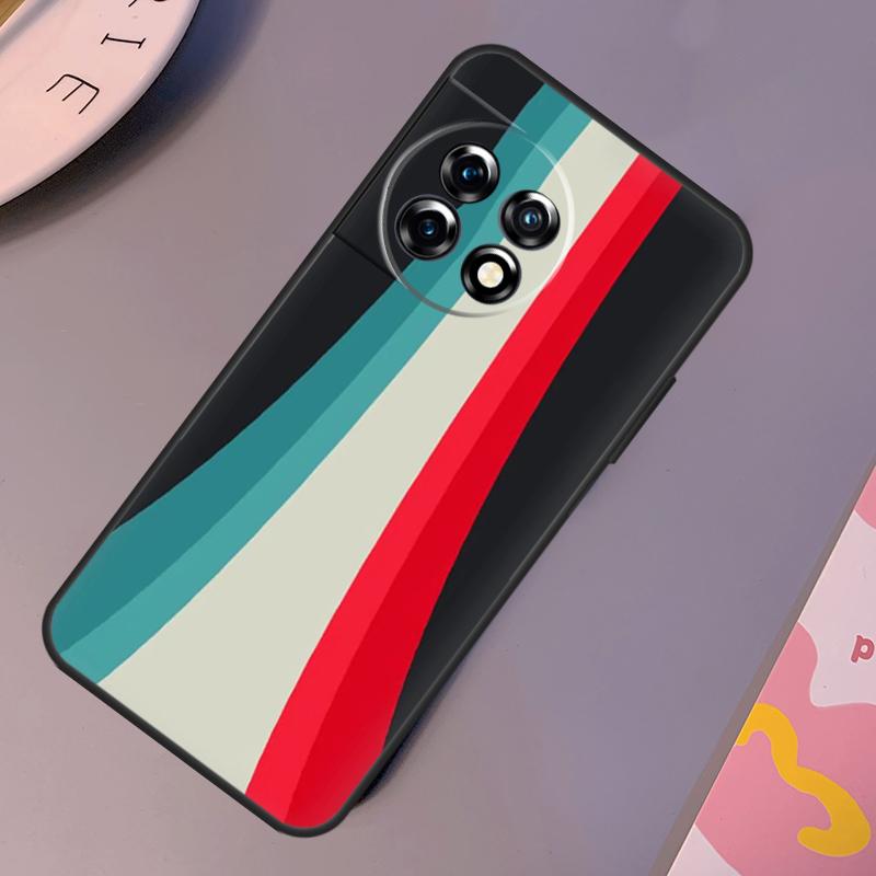 Ретро-полоски Эстетичный Винтажный Чехол Для OnePlus Nord 3 2T N10 N20 CE 2 Lite OnePlus 9 10 Pro 9RT 10R 10T 12R 11 12 Чехол