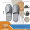 Одноразовые linen fabric гостиничные тапочки Miling