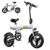 VARUN C14-1 Mini Commuter City Ebike with Rear Shock Suspension, 250W, 36V 7.8Ah Battery