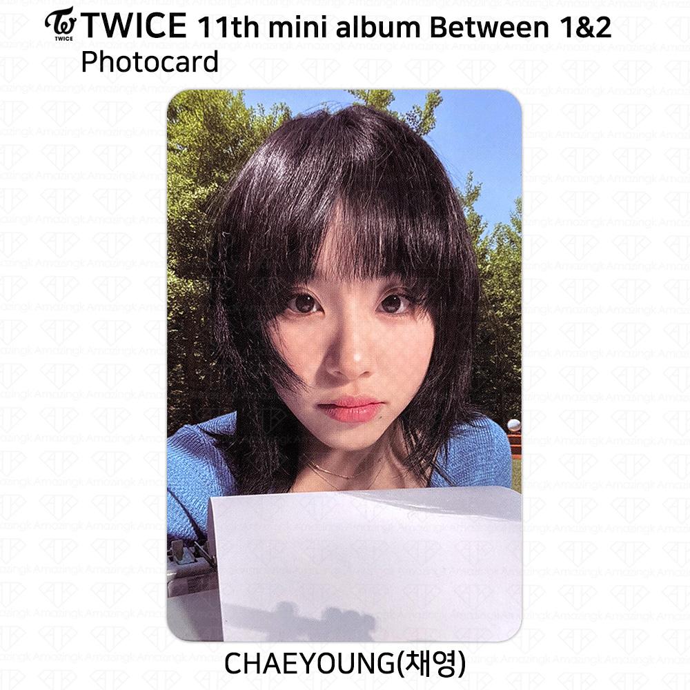 Twice 11-й мини-альбом между 1 и 2 Чеён, фотокарточка, открытка, наклейка Polaroid POB