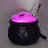Creative Halloween Witches Pumpkin Cauldron Funny Halloween Desktop Ornaments  Haunted House