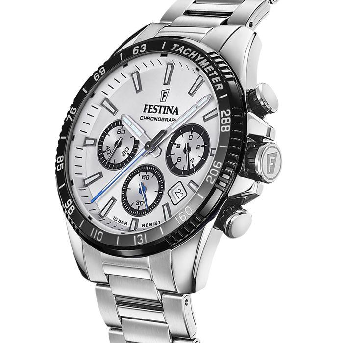 Montre - Festina - F20560/1 - Cadran Blanc - 45mm - Étanchéité 10ATM