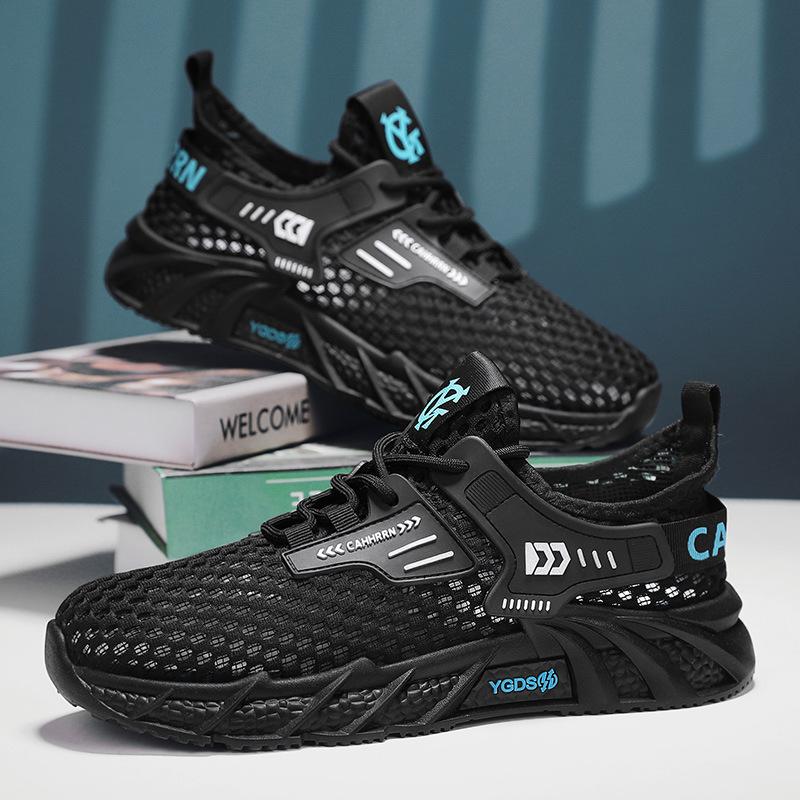 Summer Outdoor Sports Shoes Men's Shoes Large Mesh Breathable Mesh Shoes Wading Shoes Beach Creek Shoes Men's Casual Shoes