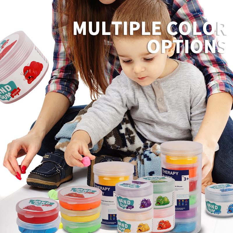 Магнитная силиконовая замазка для захвата пальцами и реабилитационных упражнений