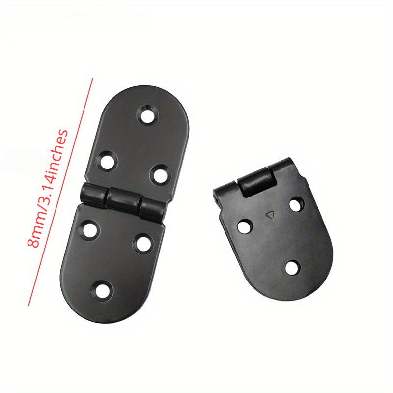 10 шт. 80*30 мм Накладные складные петли Самоподдерживающиеся Складные Петли для стола Дверцы шкафа Мебельная фурнитура