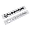 Ear1 Для Наклейка-значок на задний багажник из АБС-пластика для VW Amarok BORA GOLF JETTA MK4 SR32 PASSAT Polo Lavida Боковой значок на крыло