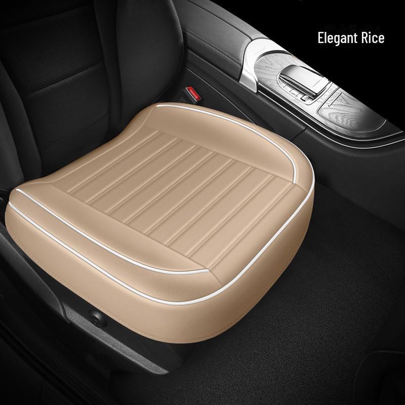 Универсальная нескользящая кожаная подушка для автомобильного сиденья без спинки, цельная, с полным покрытием, для основного и сменного водителя, лидер продаж во внешней торговле.