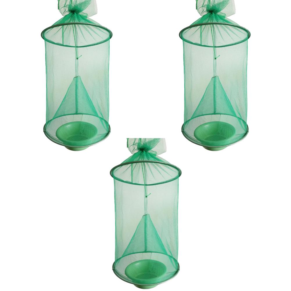 1-10 шт. многоразовая подвесная ловушка для мух, ловушка для мух, сетка для борьбы с вредителями, садовая подвесная мухоловка для двора