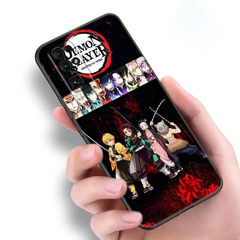 Чехол для телефона с изображением аниме «Убийца демонов» для Huawei Honor 60 50 SE 30S Mate 30 20 10 Lite 40 Nova 9 8 Pro Y60 8i 7i 7SE 5T Премиум-чехол
