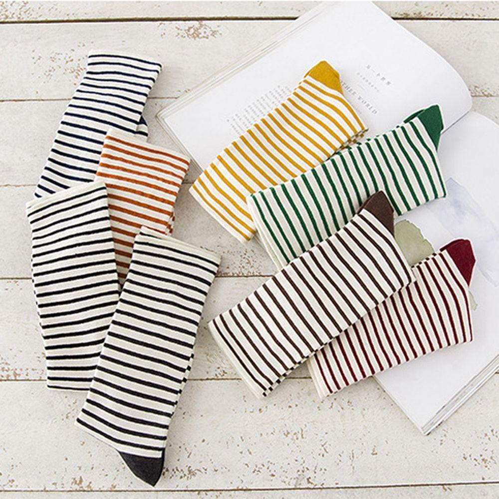 Fashion Ankle Cute Cotton Knit Striped Socks Elastic Hosiery