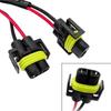 1 Set 12V H11 H8 H9 Car LED Headlight Fog Lamp Wiring Harness Socket Remote Control with Switch DRL Car Lights Connector Cable