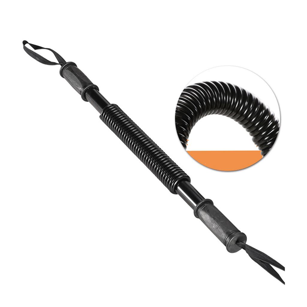 Arm Spring Exerciser 30kg Compact Portable Upper Body Exercise Bar for Arm Strengthening Workout