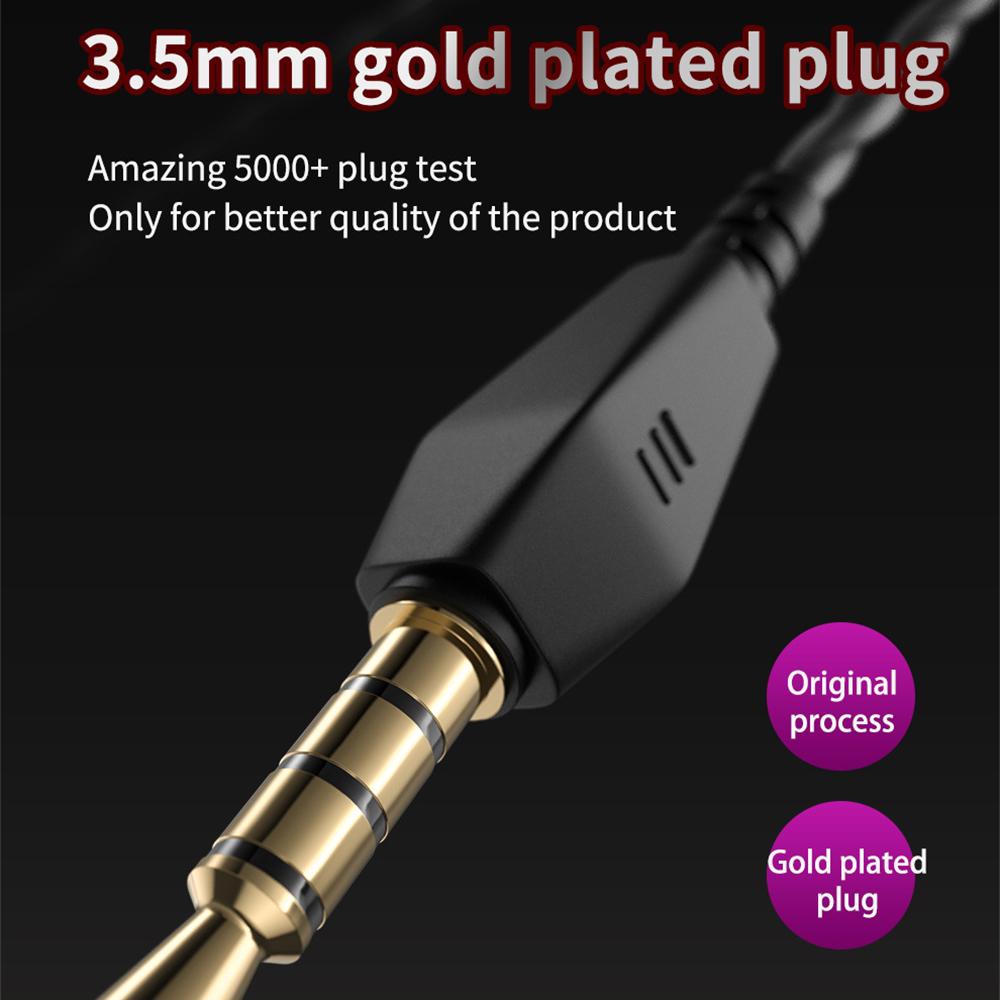QKZ AK6 Универсальные спортивные наушники HiFi 3,5 мм, наушники-вкладыши для бега с микрофоном, гарнитура