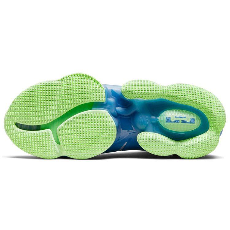 Nike Мужские кроссовки LeBron 19 Tropical Blue Dutch-Blue Pomegranate DC9339-400