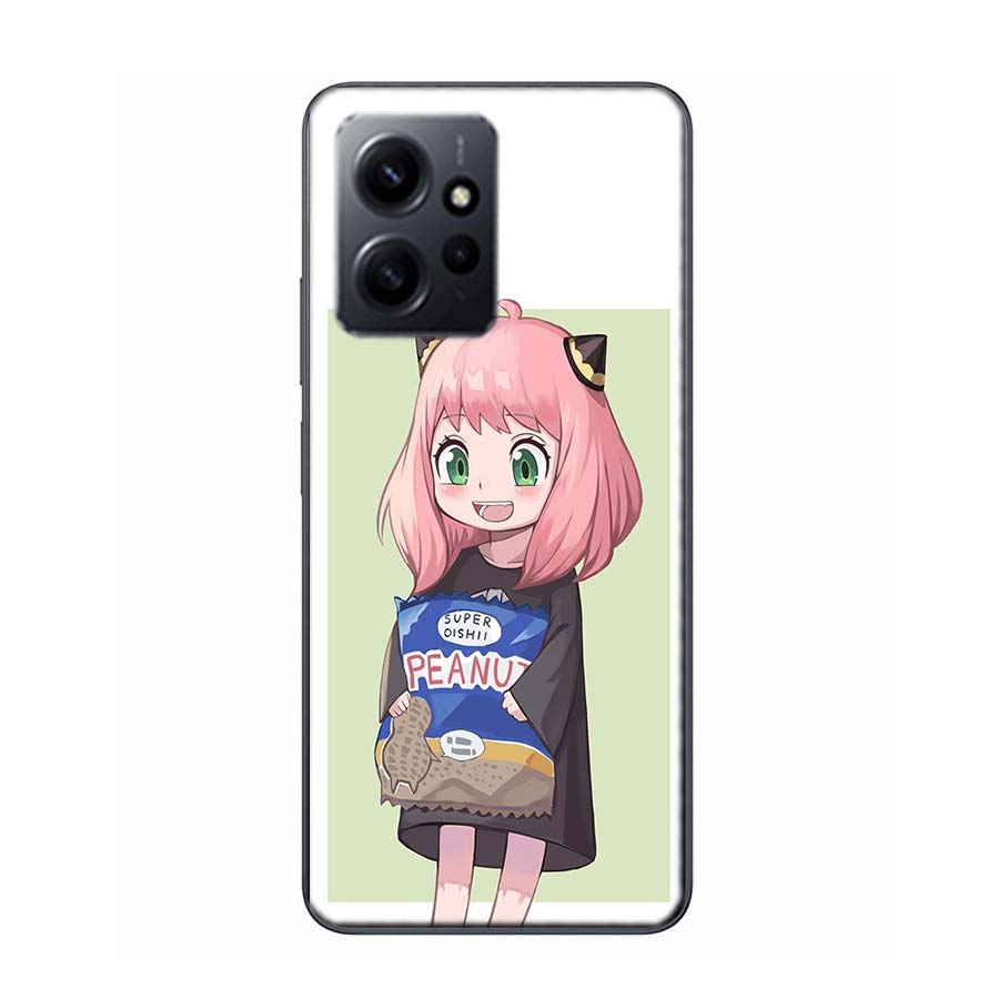 Чехол для телефона Anya Forger с чтением мыслей Для Redmi Note 14 15 Pro 5G 13 12 Pro Plus 11 11T 11E 11S 10 Pro 10S 9 9S Чехол Cell Clear T