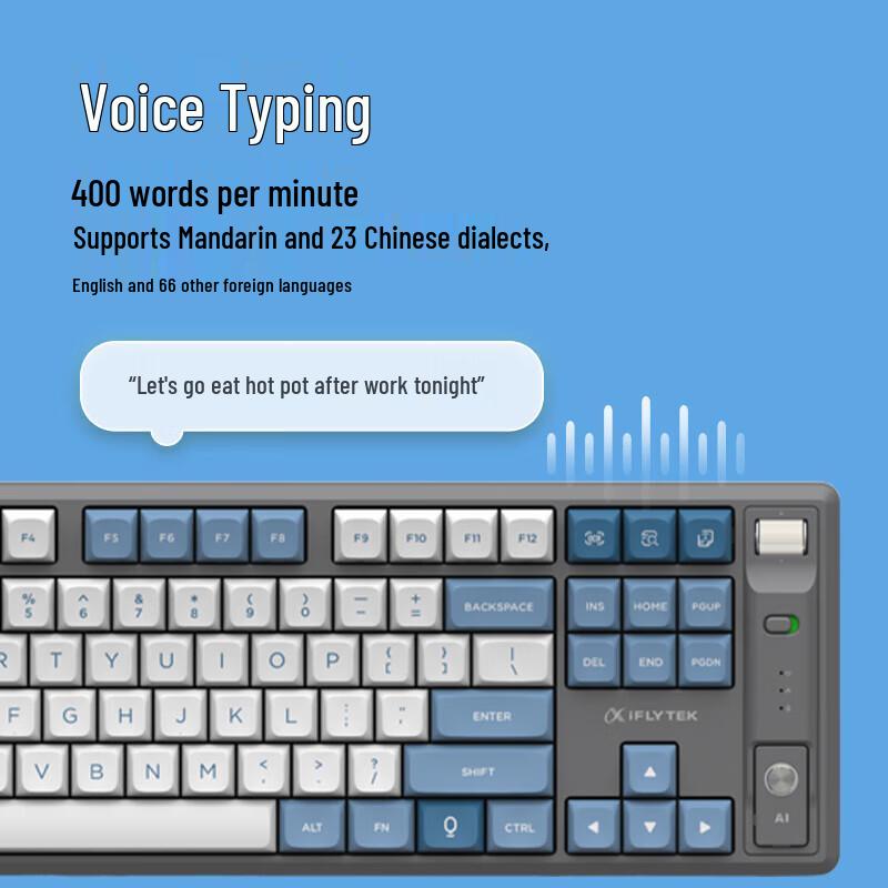 iFLYTEK T8 Spark AI Mechanical Keyboard with DeepSeek-R1