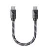 FiiO Trust Series Cable Type-C to Type-C/Lightning Cables, 3.5mm/RCA to RCA/Coaxial Audio 10cm To 150cm Woven Surface Cable