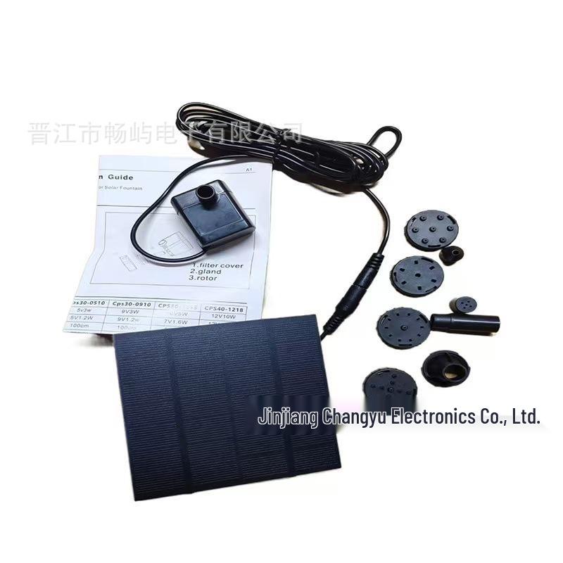 Плавающий солнечный насос для фонтана, пруда, бассейна и поилки для птиц — идеально подходит для ландшафтного дизайна и украшения сада.