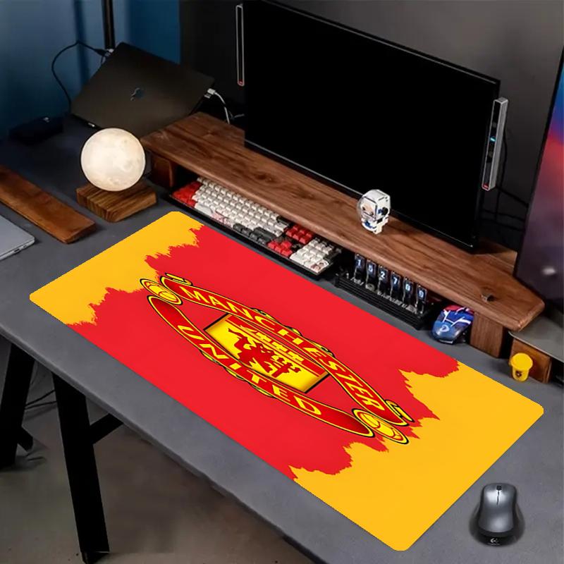 Football United F.C Print Mouse Pad, Anti‑Slip Desktop keyboard Mat, for PC Laptop Gaming Working Daily Use, Cool Festival Surprise Gift