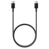 Cable de charge Type C vers Type C original EP-DG977BBE pour Samsung Galaxy S9 ,1 Mètre Couleur Noir