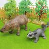 Kids Pvc Wild Animal Static Lisowicia Model Toy With Realistic Features For Educational Use And Play