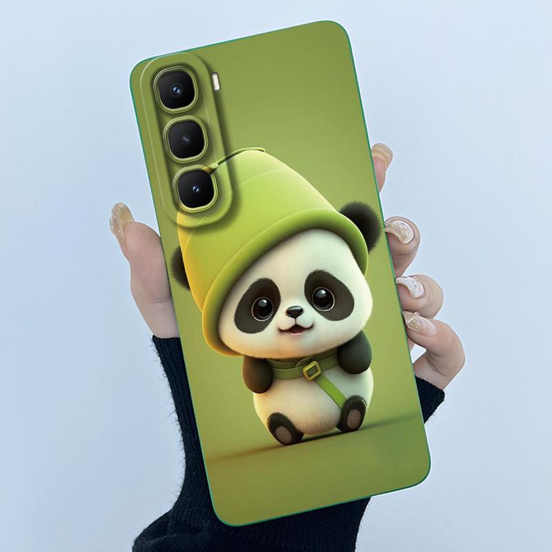 Чехол для Infinix Hot 60 Pro Plus Модный Простой Цветок Жидкий Силикон Защита Камеры Чехол Для Infinix Hot 60 Pro+ Capa