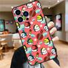 Food Sushi Case For iPhone 17 16 15 14 13 12 11 Pro Max Mini Plus 16e 17 Air Bumper Cover Accessories