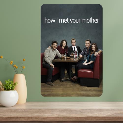 How I Met Your Mother Metal TV Show Poster Sign