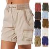 Fashion  Women's Cargo Shorts Stretch Golf Active Shorts Work Shorts Outdoor Summer Shorts with Pockets