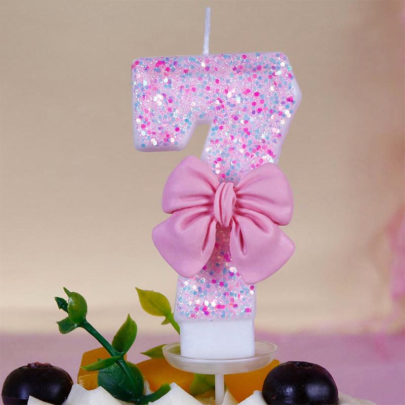 Creative Crown Birthday Number Candles - Adult & Kids Cake Decoration Topper