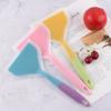 1PCS Random Color Silicone Kitchen Ware Cooking Utensils Spatula Beef Meat Egg Kitchen Scraper Wide Pizza Cooking Tools Shovel