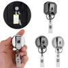 Key Ring Anti Lost ID Card Badge Holder Badge Reel Clip Retractable Key Chain Lanyard Clip