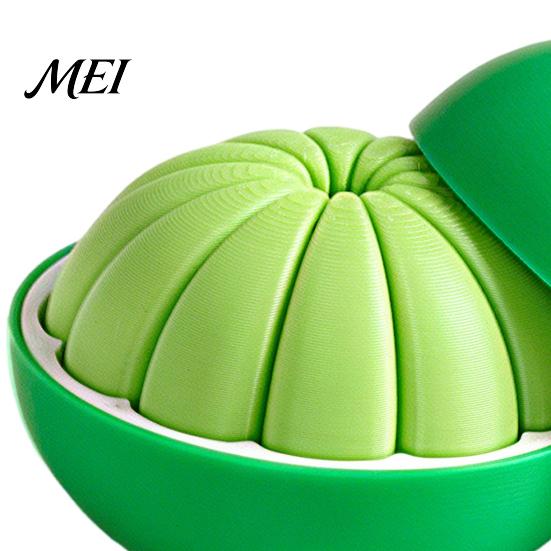 PLA Orange Toy 3D Printed Fidget Toy, Stress Relief Simulated Fake Fruit Ornament Model Decoration for Home Office