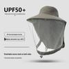 Outdoor Anti-Mosquito Fishing Hat with Mesh Face Mask