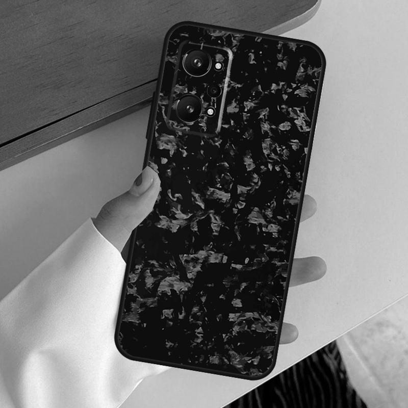 Керамический корпус из кованого карбона для Realme GT7 GT6 15 Pro 10 11 12 13 14 Pro Plus C65 C63 C61 C55 C51 C53 C35 C75 C67