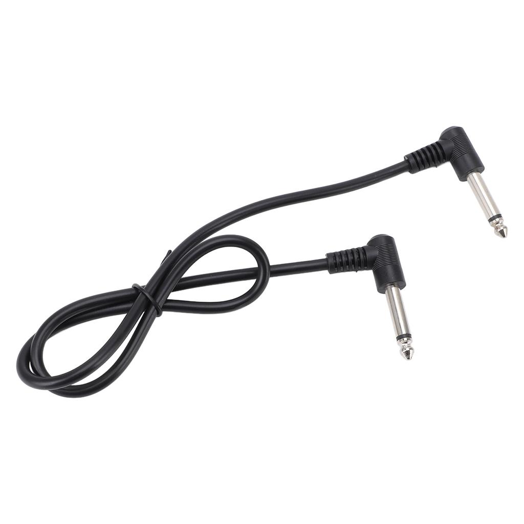 Кабель для педали эффектов, 14-дюймовый разъем, гитарный патч, вспомогательный кабель, звуковой инструментальный шнур для