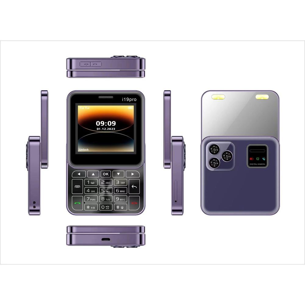 Foreign Trade I19pro Rotating Mobile Phone I15pro I17pro F15mini Mobile Phone