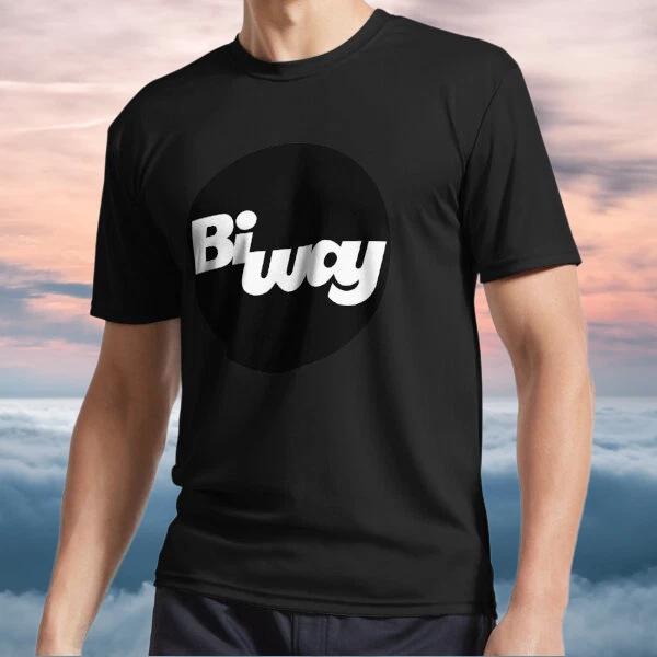 New Shirt BiWay (Circle Logo) Active Logo TEE T-Shirt Funny Size S to 5XL